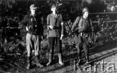 14.07.1944, Ciechanowiszki, pow. Wileńsko-Trocki.
Oddział partyzancki Bazy z Kedywu Komendy Okręgu Wileńskiego AK w czasie akcji 