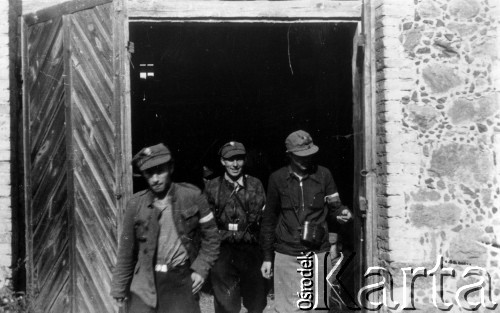 14.07.1944, Ciechanowiszki, pow. Wileńsko-Trocki.
Oddział partyzancki Bazy z Kedywu Komendy Okręgu Wileńskiego AK w czasie akcji 
