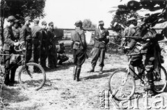 15.07.1944, Ciechanowiszki, pow. Wileńsko-Trocki.
Oddział partyzancki Bazy z Kedywu Komendy Okręgu Wileńskiego AK w czasie akcji 