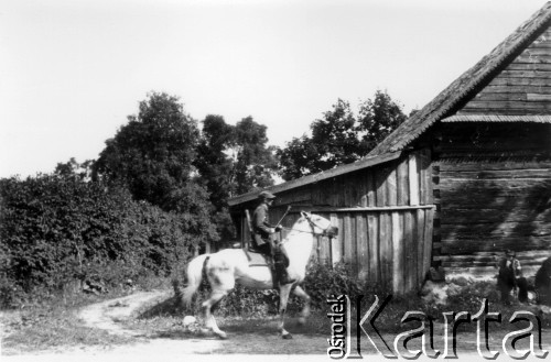15.07.1944, Ciechanowiszki, pow. Wileńsko-Trocki.
Oddział partyzancki Bazy z Kedywu Komendy Okręgu Wileńskiego AK w czasie akcji 