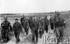 15.07.1944, okolice Wilna, pow. Wileńsko-Trocki.
Oddział partyzancki Bazy z Kedywu Komendy Okręgu Wileńskiego AK w czasie akcji 