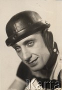 Lata 30-te, brak miejsca.
Georges Ronsse- mistrz świata ze startu wstrzymanego.
Fot. NN, zbiory Ośrodka Karta, udostępniło Warszawskie Towarzystwo Cyklistów (WTC).