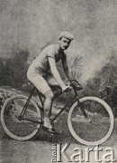 1904, brak miejsca, Polska pod zaborem rosyjskim.
Julian Osiński.
Fot. NN, zbiory Ośrodka Karta, udostępniło Warszawskie Towarzystwo Cyklistów (WTC).