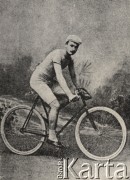 1904, brak miejsca, Polska pod zaborem rosyjskim.
Julian Osiński.
Fot. NN, zbiory Ośrodka Karta, udostępniło Warszawskie Towarzystwo Cyklistów (WTC).