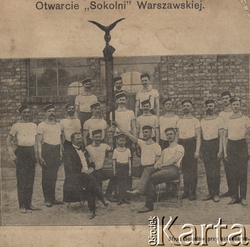1905-1906, Warszawa, Polska pod zaborem rosyjskim.
Otwarcie 