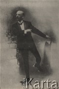 1910, brak miejsca.
Robert Aginton, mistrz wrotkarski z Australii. 
Fot. NN, zbiory Ośrodka Karta, udostępniło Warszawskie Towarzystwo Cyklistów (WTC).