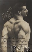 XIX wiek, brak miejsca., Warszawa, Polska pod zaborem rosyjskim.
Gustav Fristensky.
Fot. Gerard, zbiory Ośrodka KARTA, udostępniło Warszawskie Towarzystwo Cyklistów (WTC).
