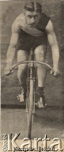 1905, Polska pod zaborem rosyjskim.
Mieczysław Bodalski.
Fot. NN, Warszawskie Towarzystwo Cyklistów, zbiory Ośrodka KARTA