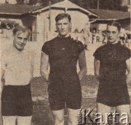 1927, brak miejsca.
Cykliści.
Fot. NN, Warszawskie Towarzystwo Cyklistów, zbiory Ośrodka KARTA