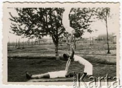 5.05.1940, Comisani, Rumunia.
Obóz internowania dla żołnierzy Wojska Polskiego. 