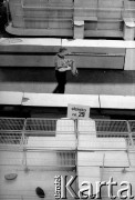 Lata 80., Warszawa, Polska.
Hala Mirowska, puste półki.
Fot. Wojciech Druszcz, zbiory Ośrodka KARTA