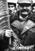1998, Warszawa, Polska.
Protest rolników.
Fot. Wojciech Druszcz, zbiory Ośrodka KARTA
