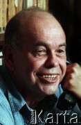 1996, Warszawa, Polska.
Jacek Kuroń w swoim domu.
Fot. Wojciech Druszcz, zbiory Ośrodka KARTA
