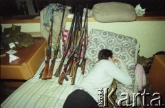 1991, Wilno, Litwa.
Obrońca parlamentu.
Fot. Wojciech Druszcz, zbiory Ośrodka KARTA