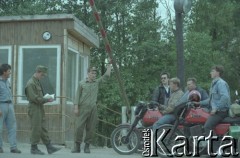 Wrzesień 1991, Lazdijai, Litwa.
Przejście graniczne z Polską kilka dni po uznaniu przez Związek Radziecki niepodległości Litwy.
Fot. Wojciech Druszcz, zbiory Ośrodka KARTA