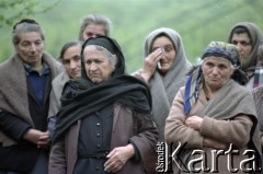 Maj 1991, Armenia. 
Konflikt Armenii z Azerbejdżanem o Górski Karabach. Uchodźcy z Górskiego Karabachu.
Fot. Wojciech Druszcz, zbiory Ośrodka KARTA