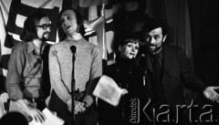 1972, Warszawa, Polska. 
Kabaret 