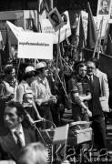 1.05.1978, Warszawa, Polska.
Pochód pierwszomajowy.
Fot. Wojciech Druszcz, zbiory Ośrodka KARTA.