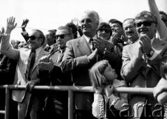 1.05.1978, Warszawa, Polska.
Zdjęcie wykonane podczas pochodu pierwszomajowego.
Fot. Wojciech Druszcz, zbiory Ośrodka KARTA.