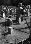 19.04.1988, Treblinka, Polska.
45. rocznica Powstania w Getcie Warszawskim. Uroczystości na terenie byłego obozu śmierci w Treblince. 
Fot. WojciechDruszcz, zbiory Ośrodka KARTA