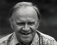 Lata 70., Polska.
Pisarz Roman Bratny.
Fot. Wojciech Druszcz, zbiory Ośrodka KARTA