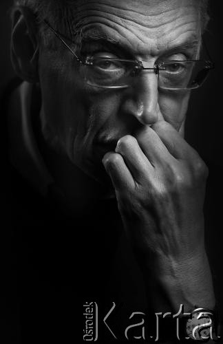 Brak daty, Polska.
Pisarz Eustachy Rylski.
Fot. Wojciech Druszcz, zbiory Ośrodka KARTA