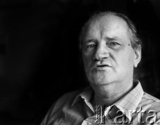 1976, Warszawa, Polska.
Pisarz Stanisław Dygat.
Fot. Wojciech Druszcz, zbiory Ośrodka KARTA