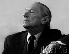1980, Warszawa, Polska.
Pisarz Andrzej Kuśniewicz.
Fot. WojciechDruszcz, zbiory Ośrodka KARTA
