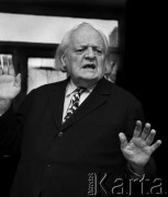 1972, Warszawa, Polska.
Melchior Wańkowicz - pisarz, dziennikarz, reportażysta i publicysta.
Fot. Wojciech Druszcz, zbiory Ośrodka KARTA