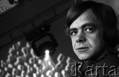 1980, Warszawa, Polska.
Muzyk jazzowy Andrzej Trzaskowski.
Fot. Wojciech Druszcz, zbiory Ośrodka KARTA
