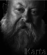 2007, Milanówek, Polska.
Językoznawca profesor Jerzy Bralczyk.
Fot. Wojciech Druszcz, zbiory Ośrodka KARTA