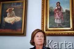 Lipiec 2006, Warszawa, Polska.
Maria Kaczyńska, żona Prezydenta RP Lecha Kaczyńskiego.
Fot. Wojciech Druszcz, zbiory Ośrodka KARTA