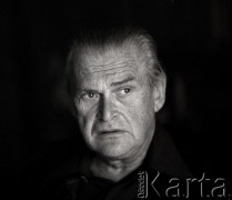 Lata 70., Polska. 
Dziennikarz, publicysta, poseł Karol Małcużyński  
Fot. Wojciech Druszcz, zbiory Ośrodka KARTA