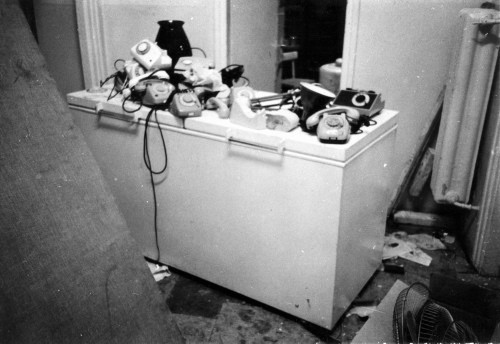 13.12.1981, Warszawa, Polska.
Wprowadzenie stanu wojennego - siedziba Zarządu Regionu Mazowsze NSZZ 
