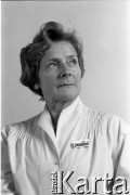 Kwiecień 1989, Polska.
Olga Krzyżanowska, kandydatka Komitetu Obywatelskiego 