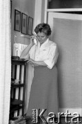 Kwiecień 1989, Polska.
Olga Krzyżanowska, kandydatka Komitetu Obywatelskiego 