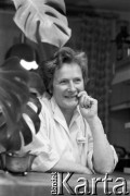 Kwiecień 1989, Polska.
Olga Krzyżanowska, kandydatka Komitetu Obywatelskiego 