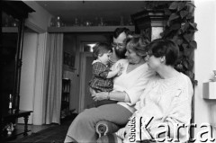 Kwiecień 1989, Gdańsk, Polska.
Olga Krzyżanowska, kandydatka Komitetu Obywatelskiego 