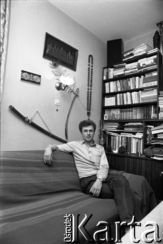 Kwiecień 1989, Gdańsk, Polska.
Bogdan Lis, kandydat Komitetu Obywatelskiego 