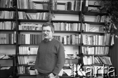 Kwiecień 1989, Gdańsk, Polska.
Jacek Merkel, kandydat Komitetu Obywatelskiego 