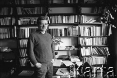 Kwiecień 1989, Gdańsk, Polska.
Jacek Merkel, kandydat Komitetu Obywatelskiego 