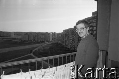 Kwiecień 1989, Gdańsk, Polska.
Jacek Merkel, kandydat Komitetu Obywatelskiego 