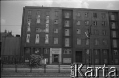 Maj 1989, Gdańsk, Polska.
Siedziba NSZZ 