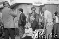 Maj 1989, Gdynia, Polska.
Wiec 
