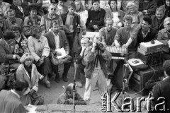Maj 1989, Gdynia, Polska.
Wiec 