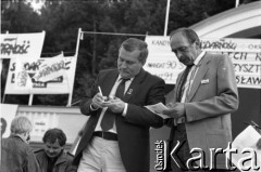 Maj 1989, Gdynia, Polska.
Wiec 