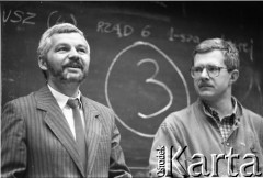 Maj 1989, Gdańsk (?), Polska.
Spotkanie mężów zaufania Komitetu Obywatelskiego 