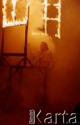 1999, Bytom, Polska.
Adam Borowski w spektaklu Teatru Ósmego Dnia 
