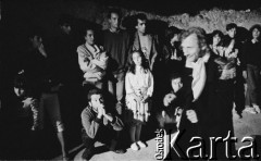 1986, Castelsardo, Sardynia, Włochy.
Spektakl Teatru Ósmego Dnia 