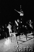 1986, Castelsardo, Sardynia, Włochy.
Spektakl Teatru Ósmego Dnia 
